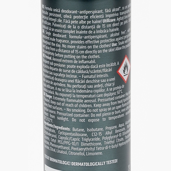 Deodorant antiperspirant spray pentru bărbați Seductive 150ml