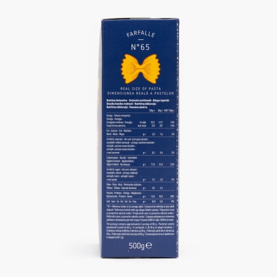 Paste Farfalle n.65, 500g