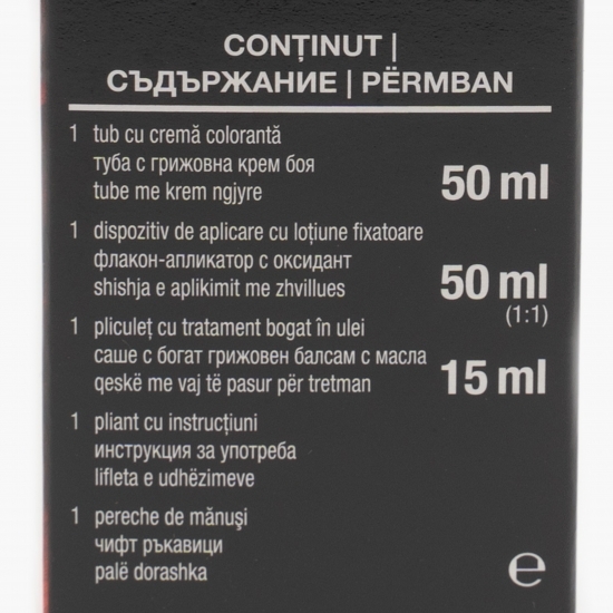 Vopsea de păr permanentă fără amoniac Oleo Intense, 5-92 roșcat luminos, 115ml