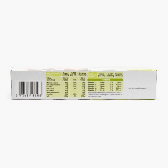 Batoane cu ciocolată neagră și albă 10x31g, 310g
