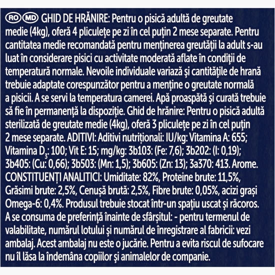 Hrană umedă pentru pisici, 4x85g, Fantastic cu vită și pui în aspic