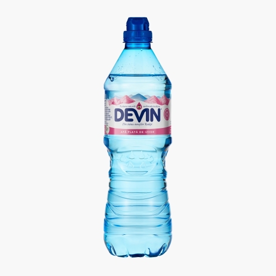 Apa minerală naturală plată de izvor 0.75l