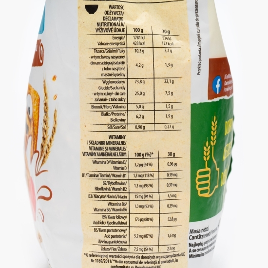 Cereale pentru mic dejun cu scorțișoară 450g