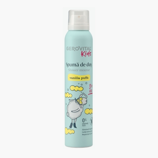 Spumă de duș pentru copii Vanilla Puffs 3+ ani, 200ml