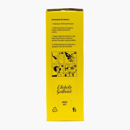 Vin alb demisec Eticheta Galbenă, 12.5%, bag in box 3l