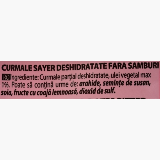 Curmale Sayer fără sâmburi 250g