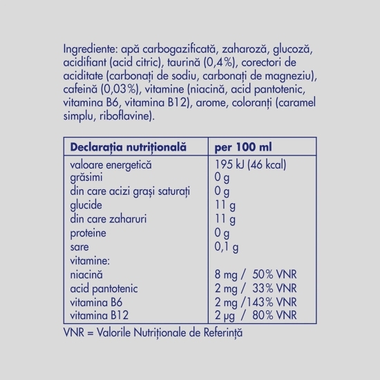 Băutură energizantă 4x0.25l