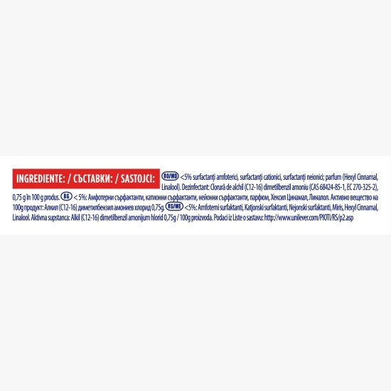 Spray spumă de curățare toaletă şi baie Power Foam Floral 0.435l