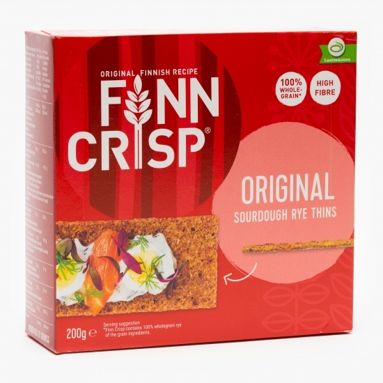 Pâine crocantă subțire secară 200g