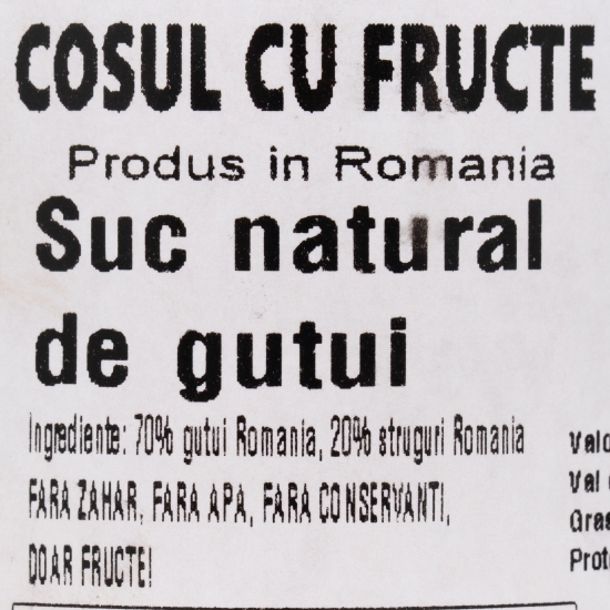 Suc natural de gutui 0.25l