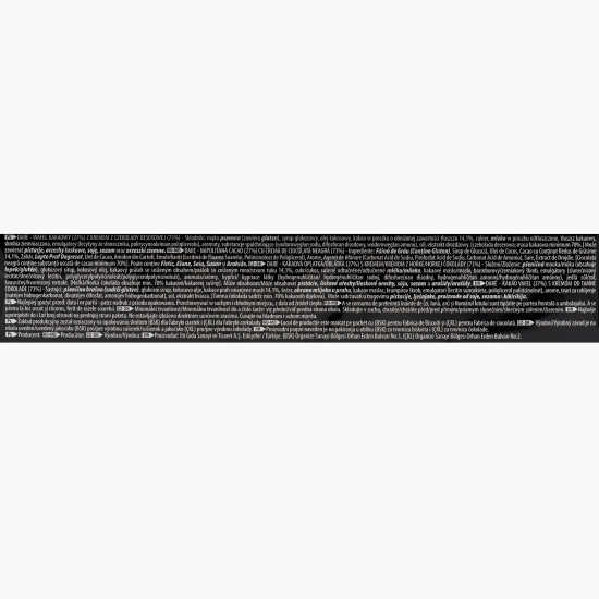 Napolitană cu cremă de ciocolată neagră 142g