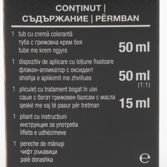 Vopsea de păr permanentă fără amoniac Oleo Intense, 8-05 blond bej, 115ml