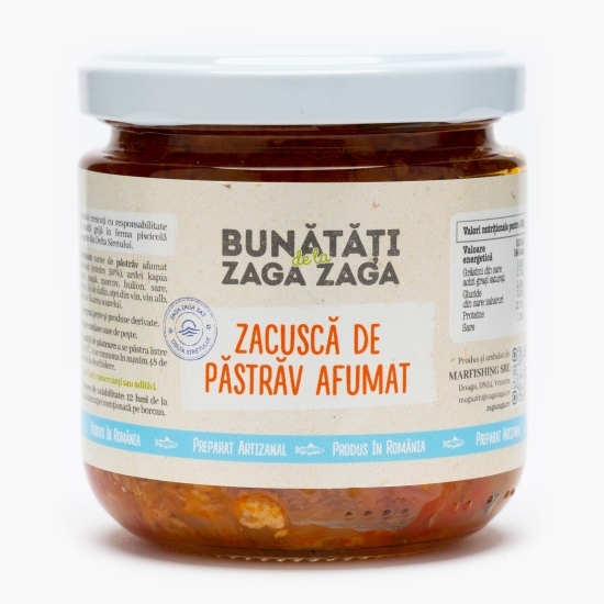 Zacuscă de păstrăv afumat 200g