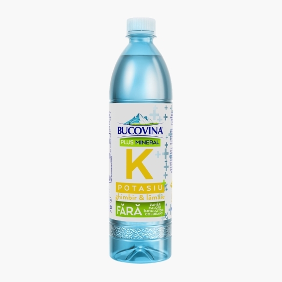 Apă îmbogățită cu Potasiu, Ghimbir & Lămâie, 0.7l