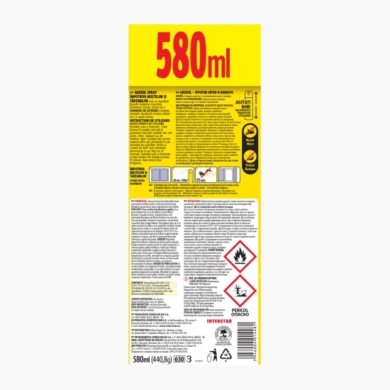 Spray împotriva muștelor și tânțarilor 580ml