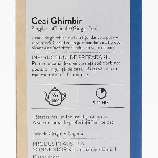 Ceai de ghimbir eco 90g