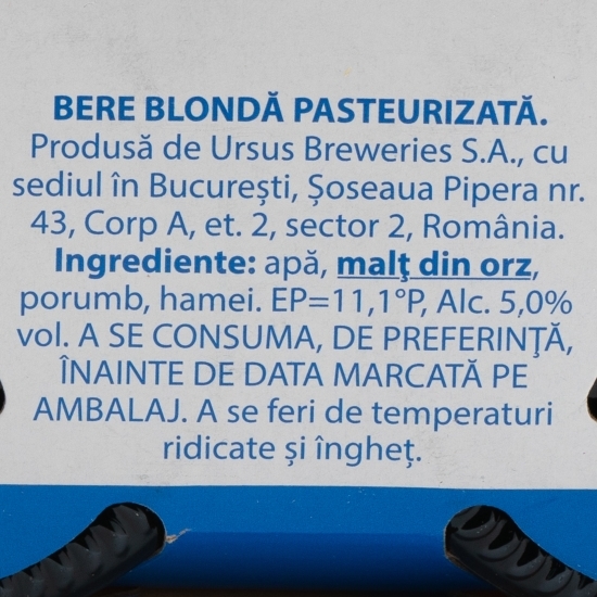 Bere blondă sticlă 6x0.33l 