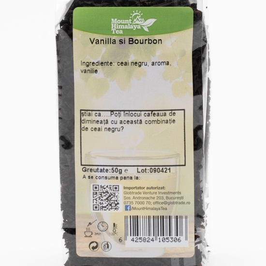 Ceai negru cu vanilie și bourbon 50g