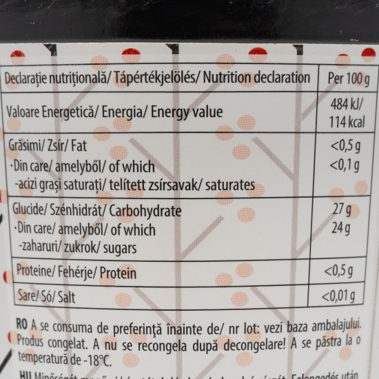 Sorbet de cireșe, 500ml