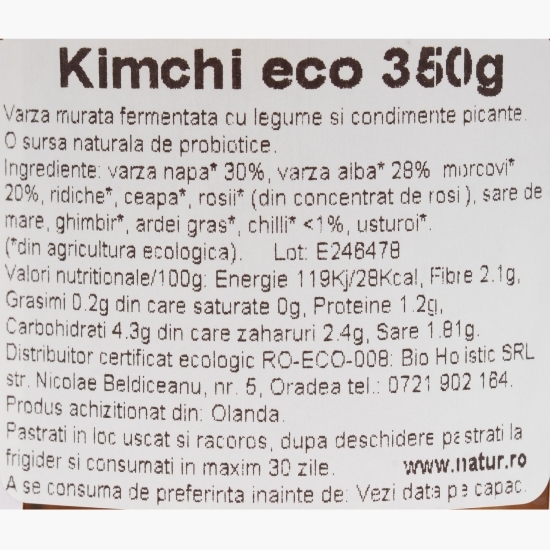 Kimchi eco 350g