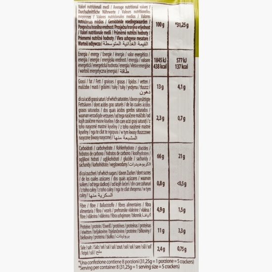 Crackers eco cu susan și rozmarin 250g