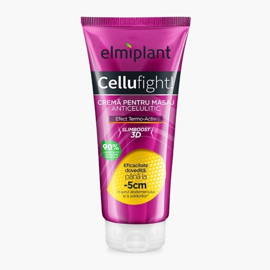 Cremă pentru masaj anticelulitic, efect termo-activ, Cellufight, 200ml