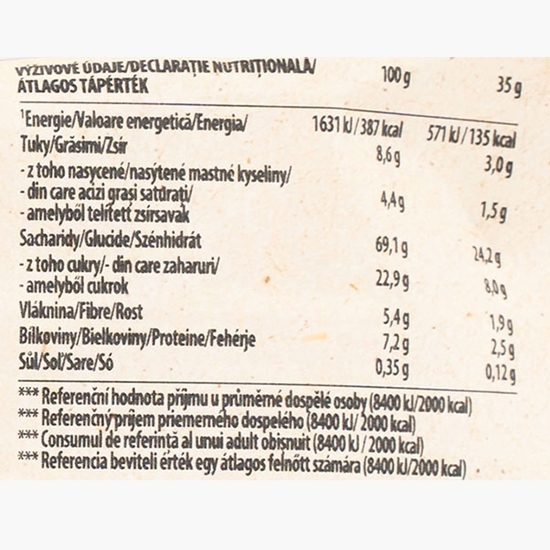 Baton de cereale pentru mic dejun ciocolată 35g