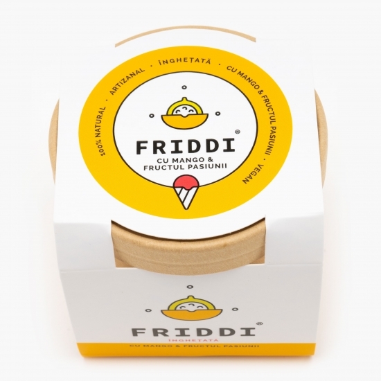 Înghețată cu mango și fructul pasiunii, 300ml (250g)