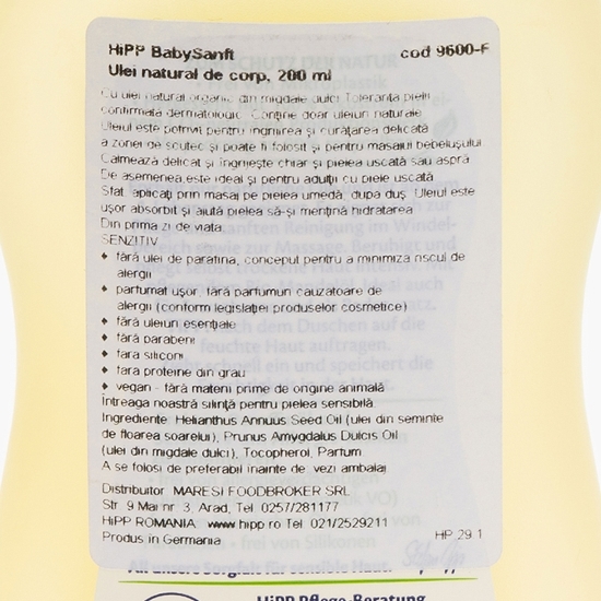 Ulei de corp 200ml