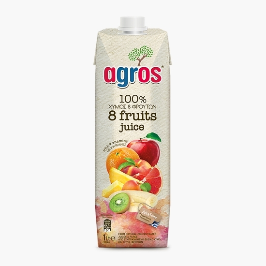 Suc 8 fructe multivitamine, fără zahăr 1l