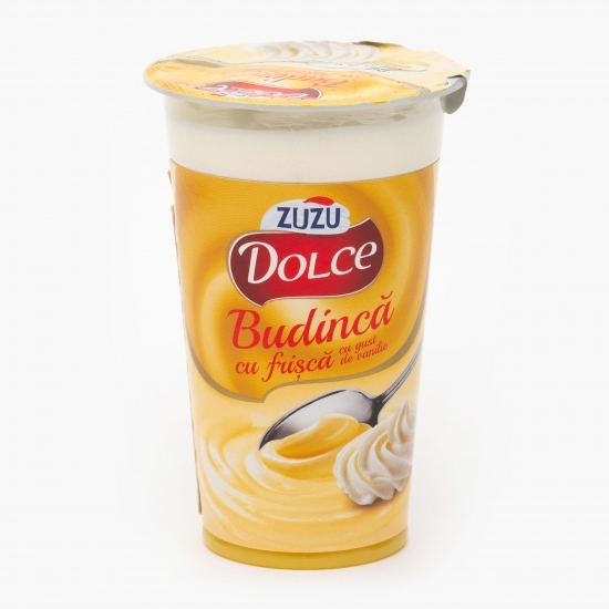 Budincă cu vanilie și frișcă 170g