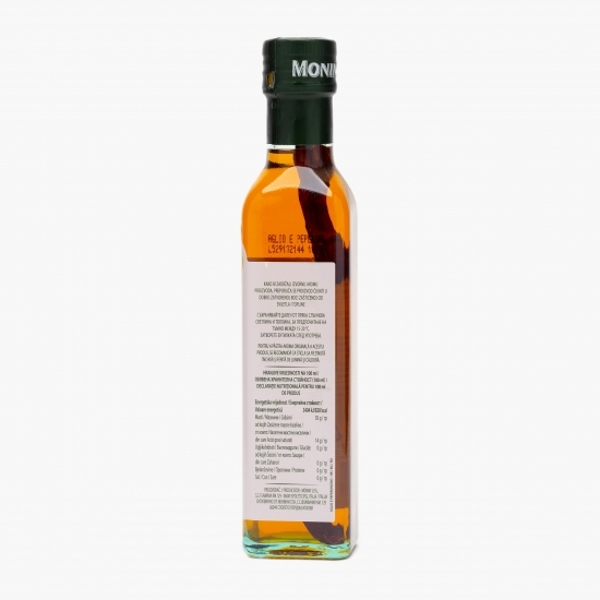 Ulei de măsline extra virgin aromatizat cu usturoi și chilli 0.25l