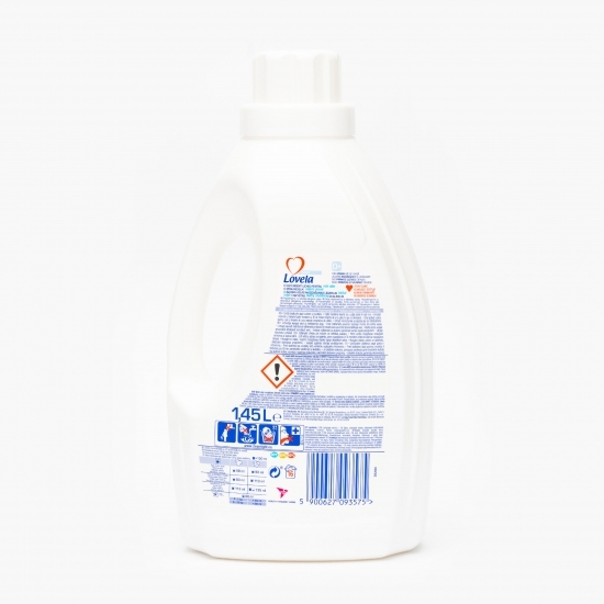 Detergent de rufe lichid pentru haine albe, Baby 0+ luni, 16 spălări, 1.45l