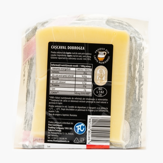 Cașcaval Dobrogea 46% grăsime 250g