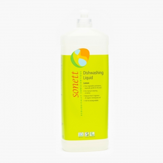 Detergent eco pentru spălat vase, lămâie 1l