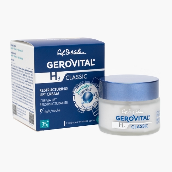 Cremă lift restructurantă 35+ de noapte 50ml