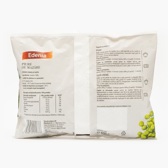 Piure de mazăre 400g