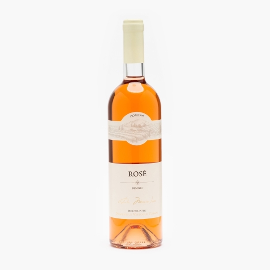 Vin rose demisec, 11.5%, 0.75l 