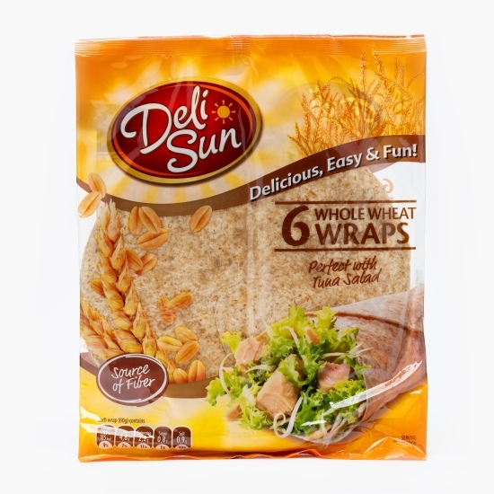 Lipii Wraps integrale, 6 buc, 360g