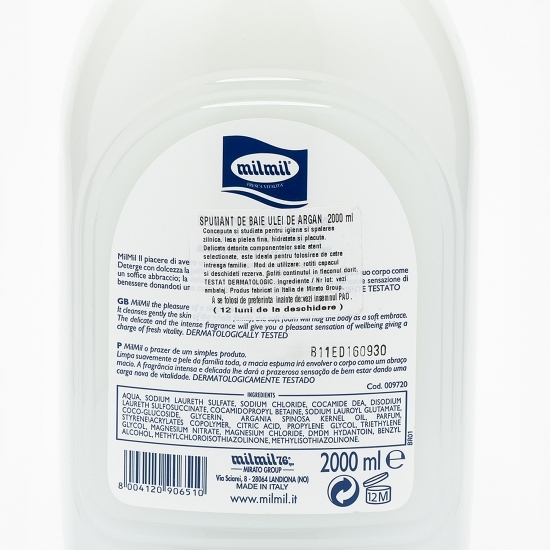 Spumant de baie cu ulei de argan 2l