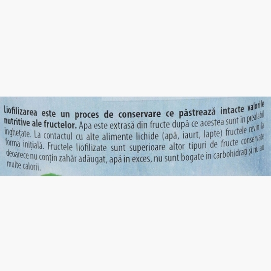 Căpșuni liofilizate 30g
