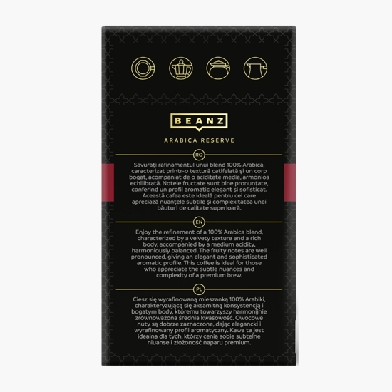Arabica Reserve 250g, cafea prăjită și măcinată