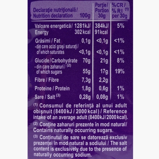 Curmale Deglet Nour deshidratate fără sâmburi 200g