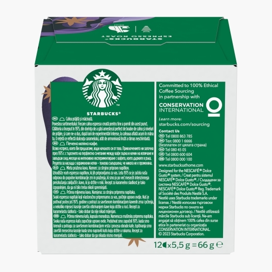 Espresso Roast, 12 băuturi, 66g, capsule cafea
