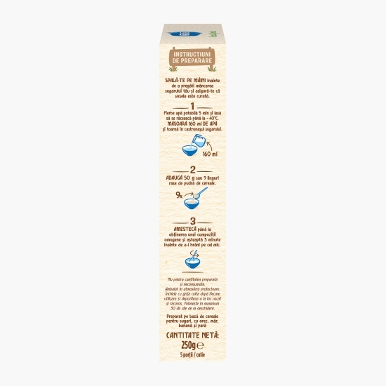 Cereale orez cu 3 fructe, +6 luni, 250g