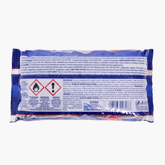Șervețele umede antibacteriene 63 buc