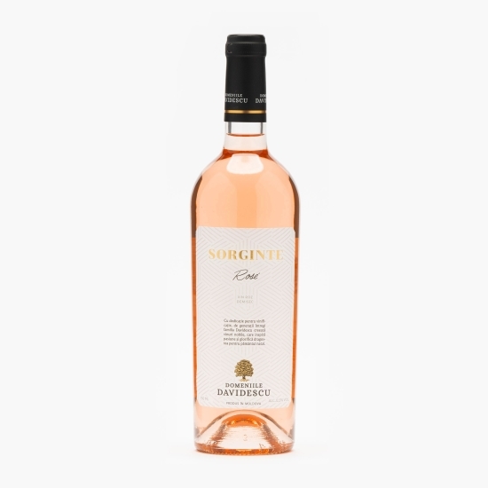 Vin rose demisec Sorginte, 12%, 0.75l