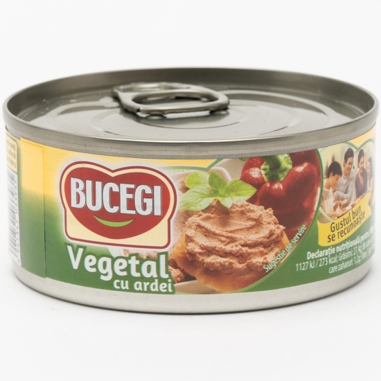 Pastă vegetală tartinabilă cu ardei 120g