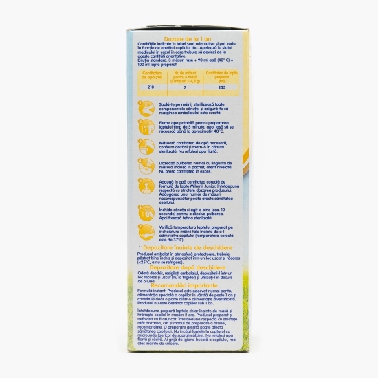 Formulă de lapte Junior, +1 an, 600g