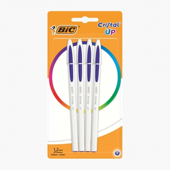 Set 4 pixuri Cristal Up albastru